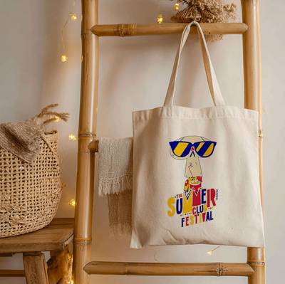 Tote bag personnalisé THE SUMMER CLUB FESTIVAL