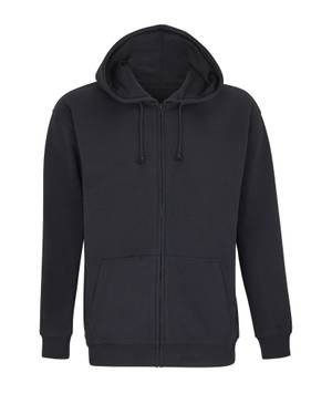 VESTE ZIPPÉE UNISEXE À CAPUCHE