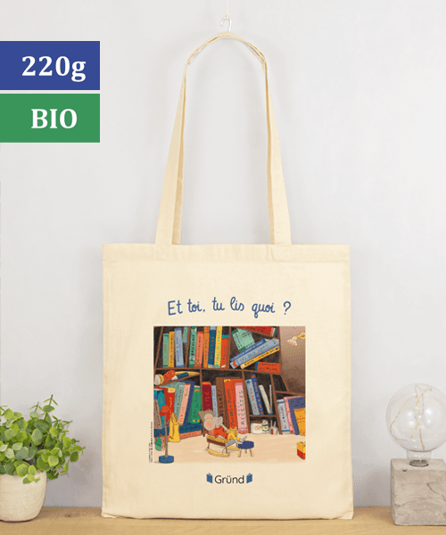 TOTE BAG PREMIUM BIOLOGIQUE (220g/m2) L'atelier du tote bag