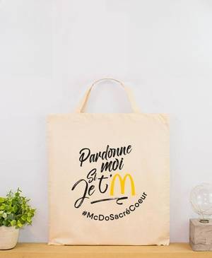 TOTE BAG ANSES COURTES (140g/m²)