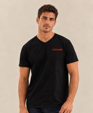 Tshirt personnalisé col v