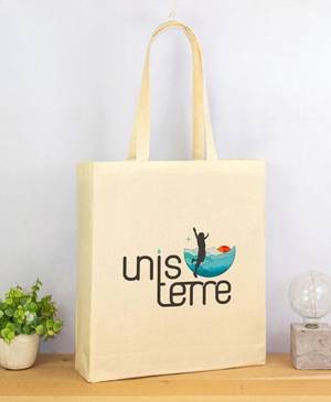TOTE BAG AVEC SOUFFLET (300g/m2)