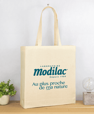 TOTE BAG AVEC SOUFFLET (220g/m2)