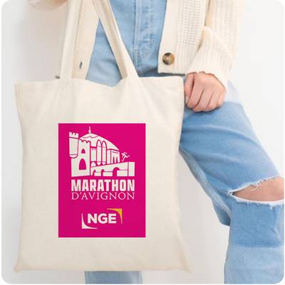 Tote bag personnalisé MARATHON D'AVIGNON